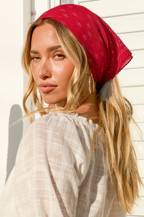 Chaser Headscarf - Red